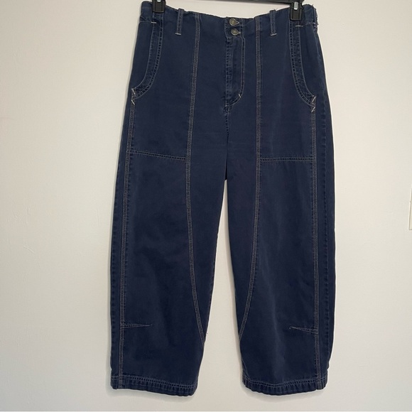 Free People Sawyer Carpenter Pants in Eclipse - Picture 2 of 15